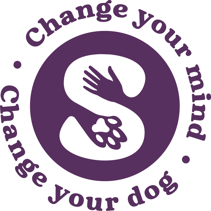 Lila Logo Change your mind. Change your Dog.
